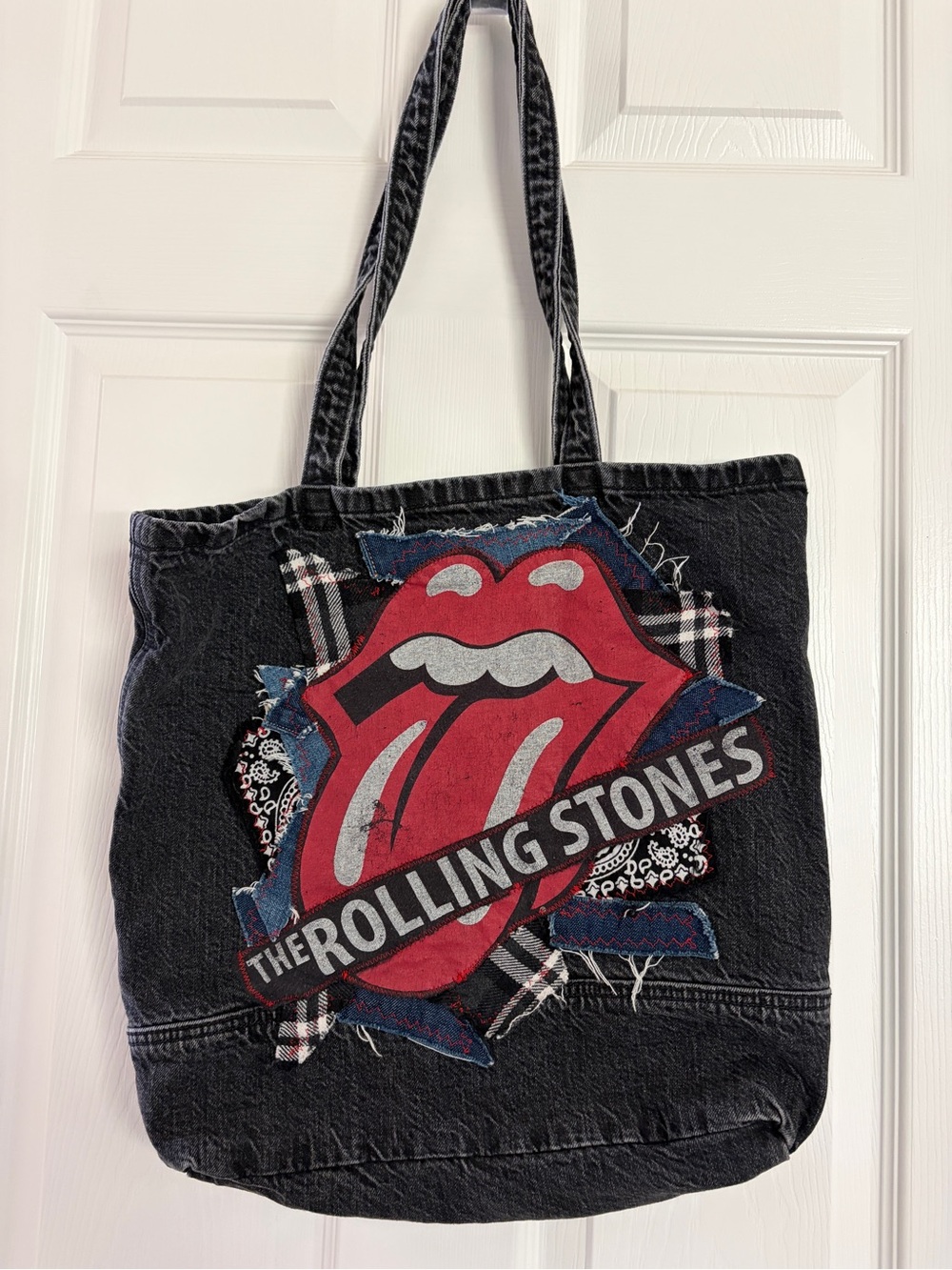 The Rolling Stones Black Tote